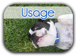 Usage Button
